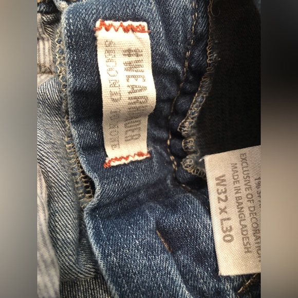 TK Axel distressed blue jeans size 32x30 - Picture 9 of 11